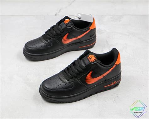 nike air force oranje zwart|Nike Air Force 1 zig zag.